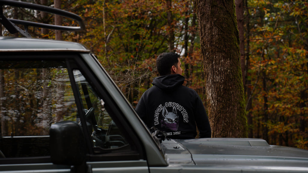 Sweatshirt à capuche "Bandana Fox"