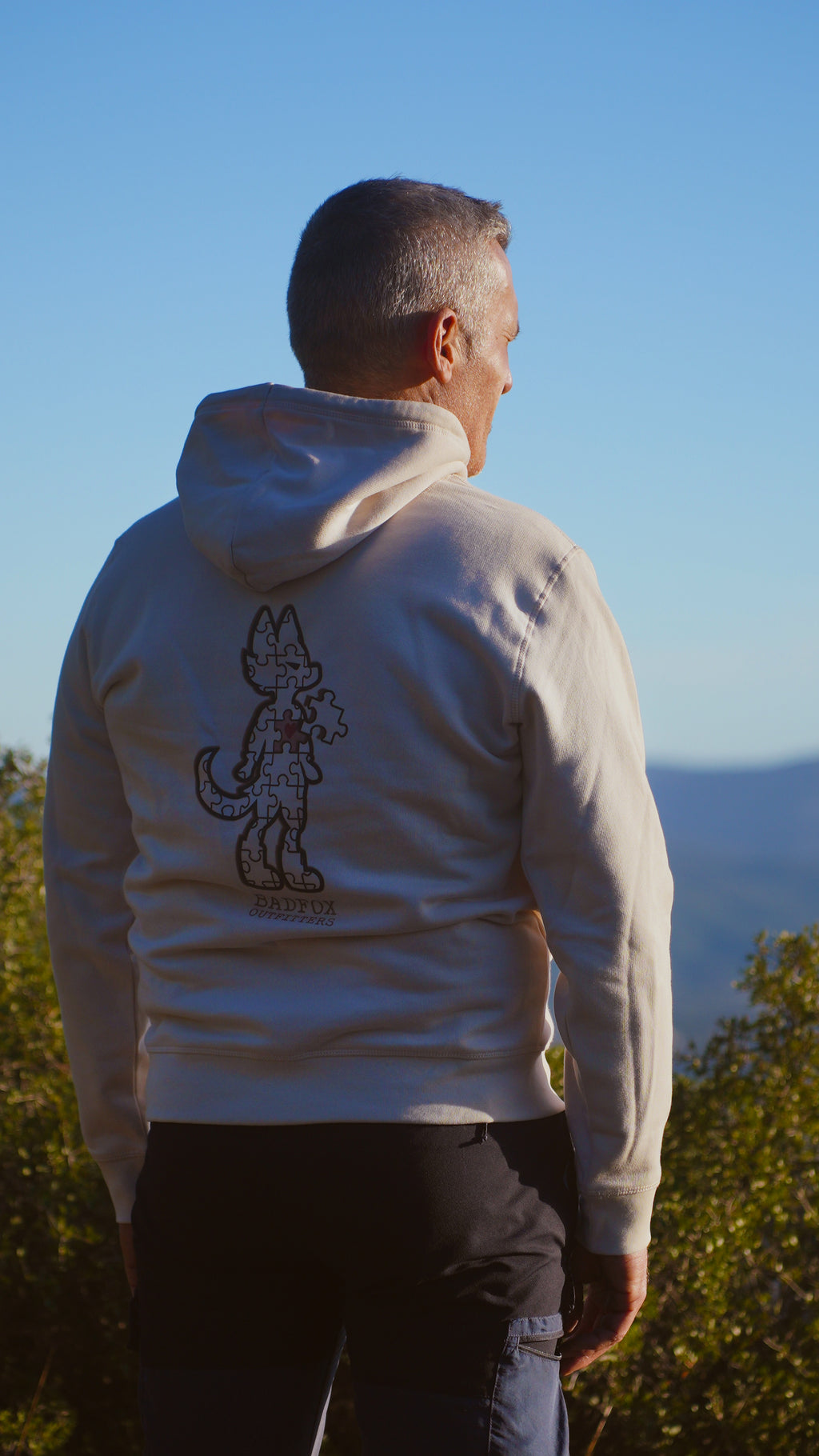 Sweatshirt à capuche “Jigsaw”