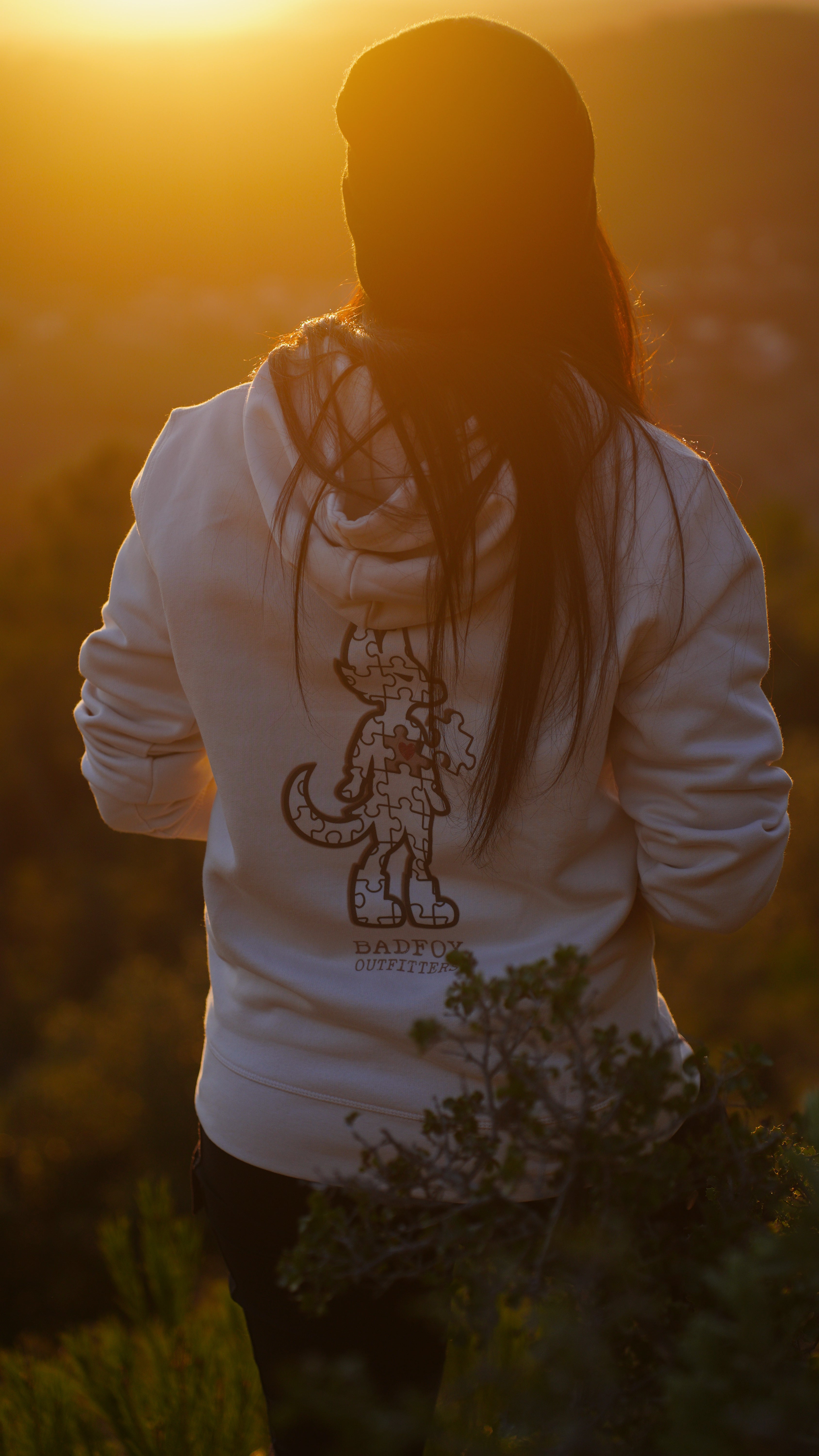 Sweatshirt à capuche “Jigsaw”