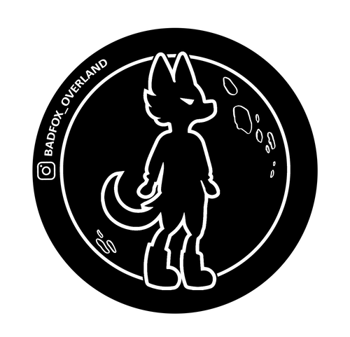 Autocollants Badfox Outfitters